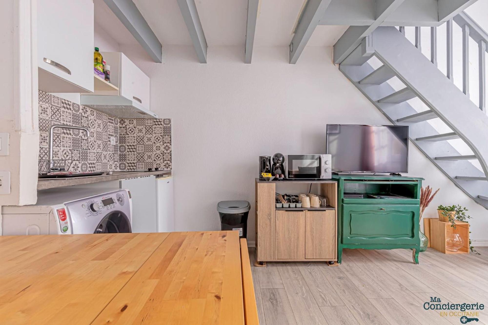 شقة تولوز  في Duplex Champetre : Gare, Marche, Hypercentre المظهر الخارجي الصورة