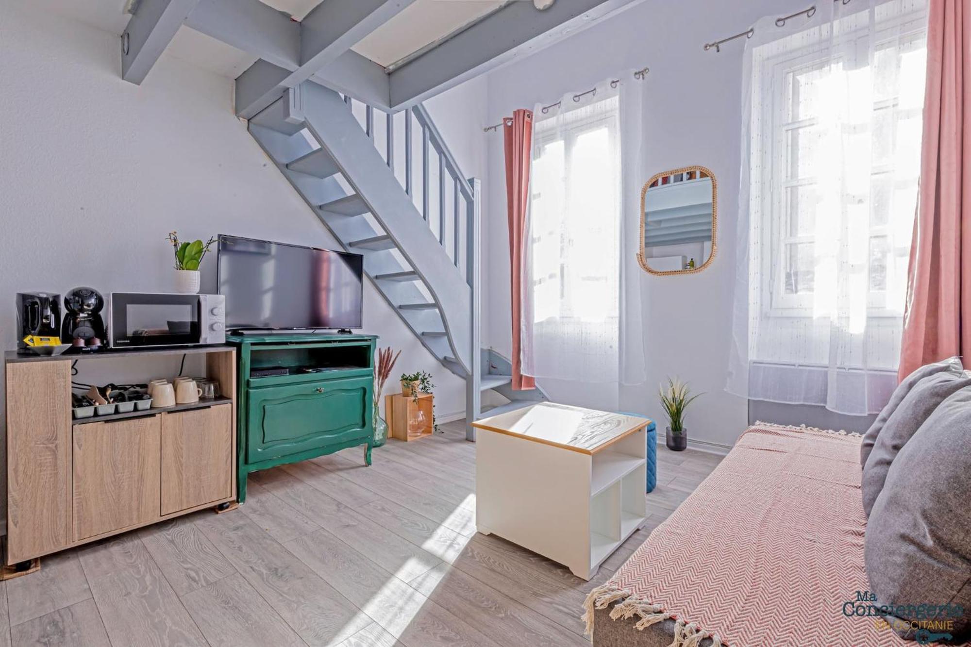 شقة تولوز  في Duplex Champetre : Gare, Marche, Hypercentre المظهر الخارجي الصورة